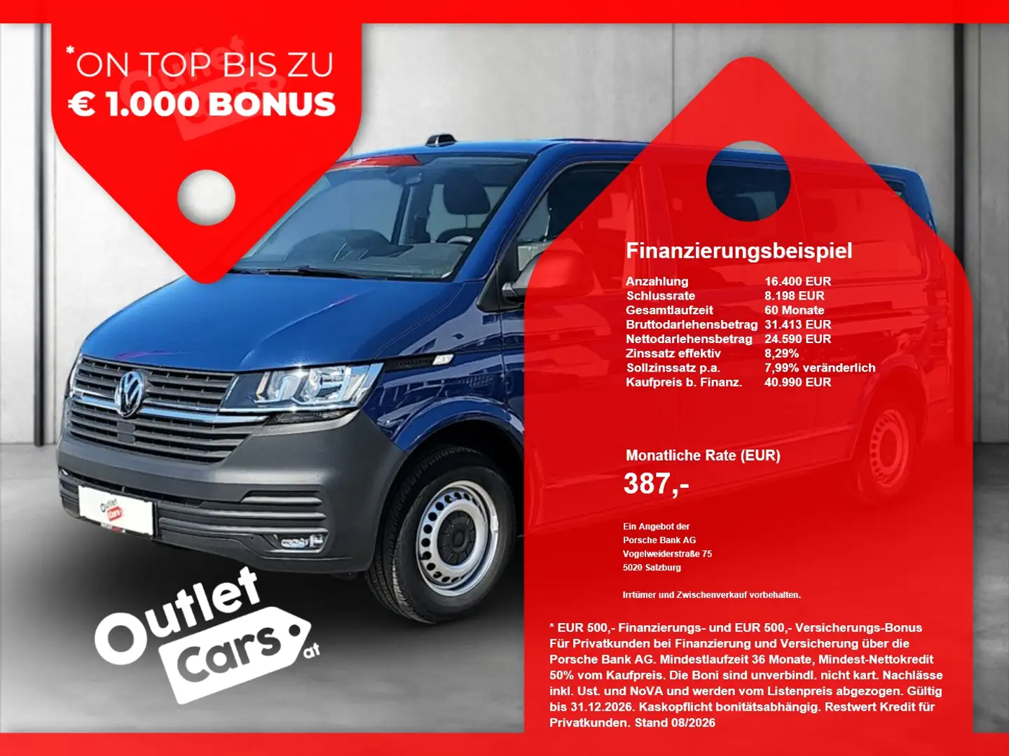 Volkswagen T6.1 Transporter 2.0 TDI 4Motion AHK+Standh.+PDC - 1