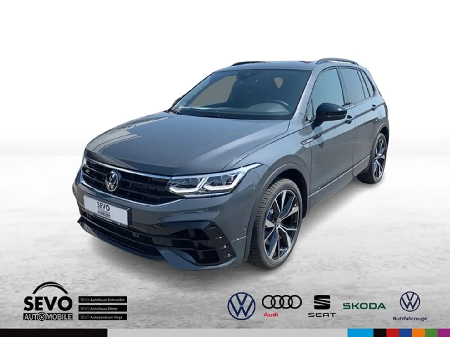 Volkswagen Tiguan R 2.0 TSI DSG 4MOTION R Gris - 1