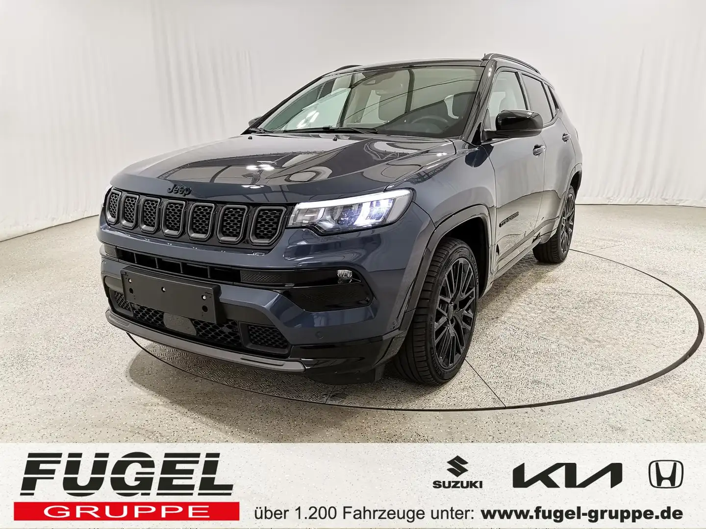 Jeep Compass 1.5 Mild Hybrid Pano|SHZ|Sitzbelüftung|ACC|LED|Win Bleu - 1