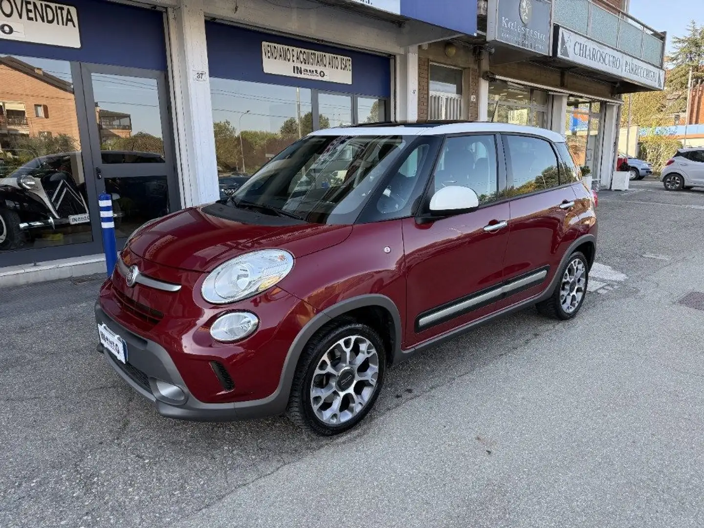 Fiat 500L 1.6 Multijet 120 CV Trekking SUPER FULL COME NUOVA Rosso - 1