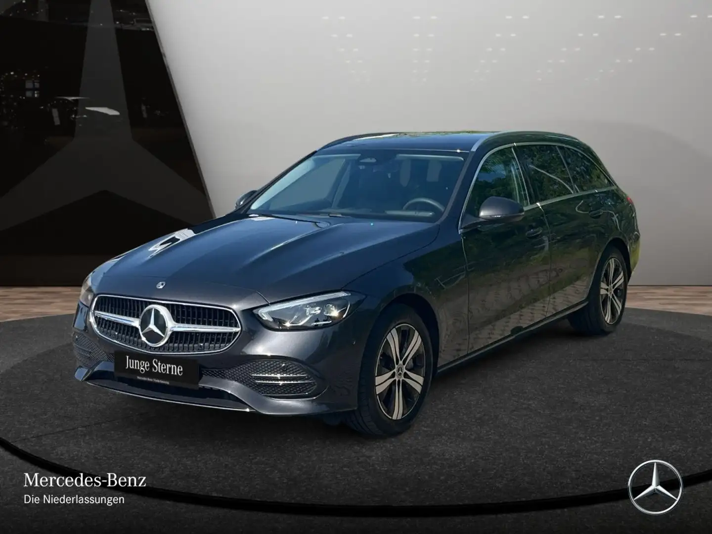 Mercedes-Benz C 300 e T AVANTG+LED+KAMERA+TOTW+KEYLESS+9G Grau - 2