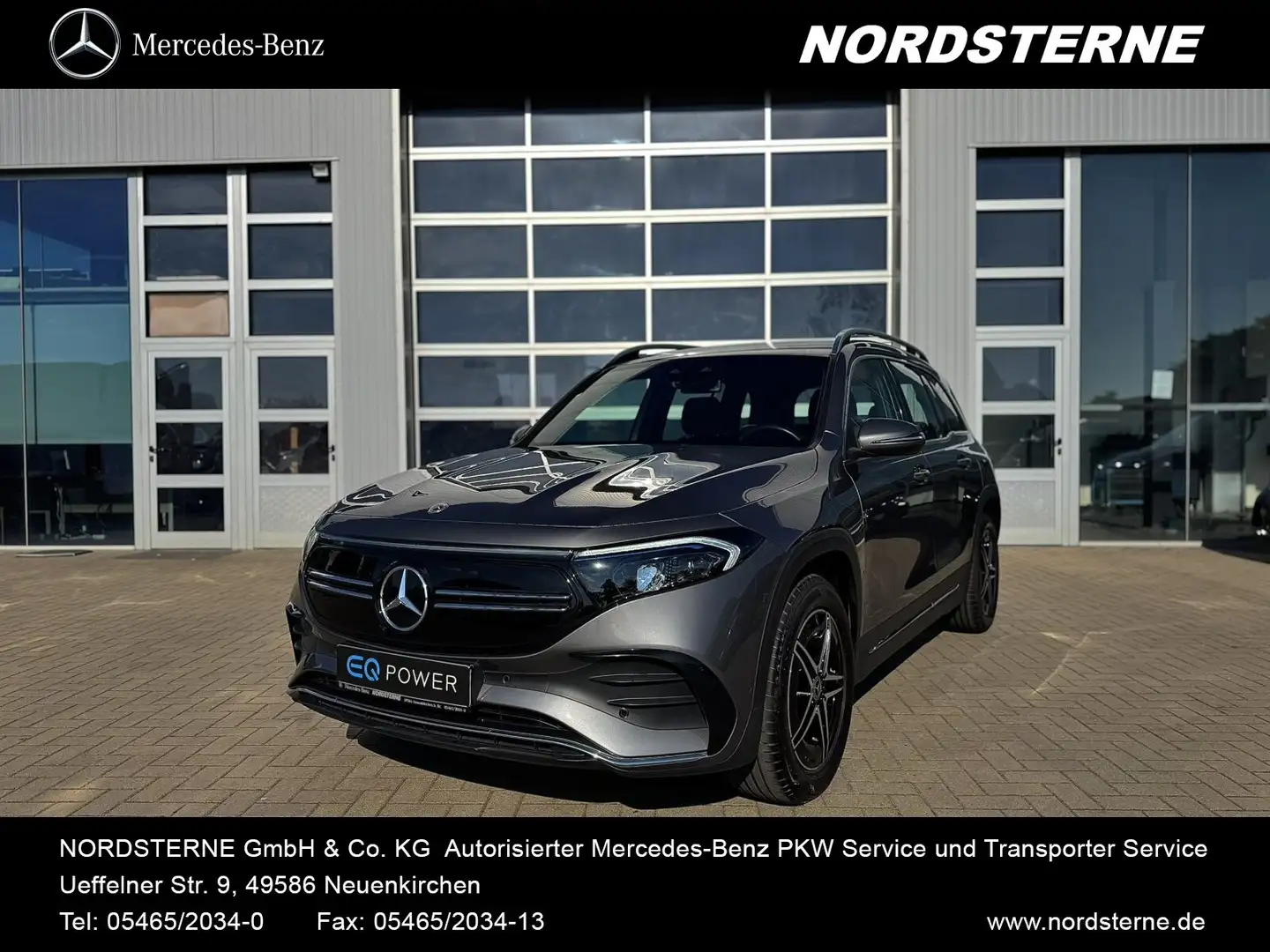 Mercedes-Benz EQB 250 EQB 250 AMG Line +KAMERA+MBUX+LED+AMBILIGHT+ Klima Grijs - 1