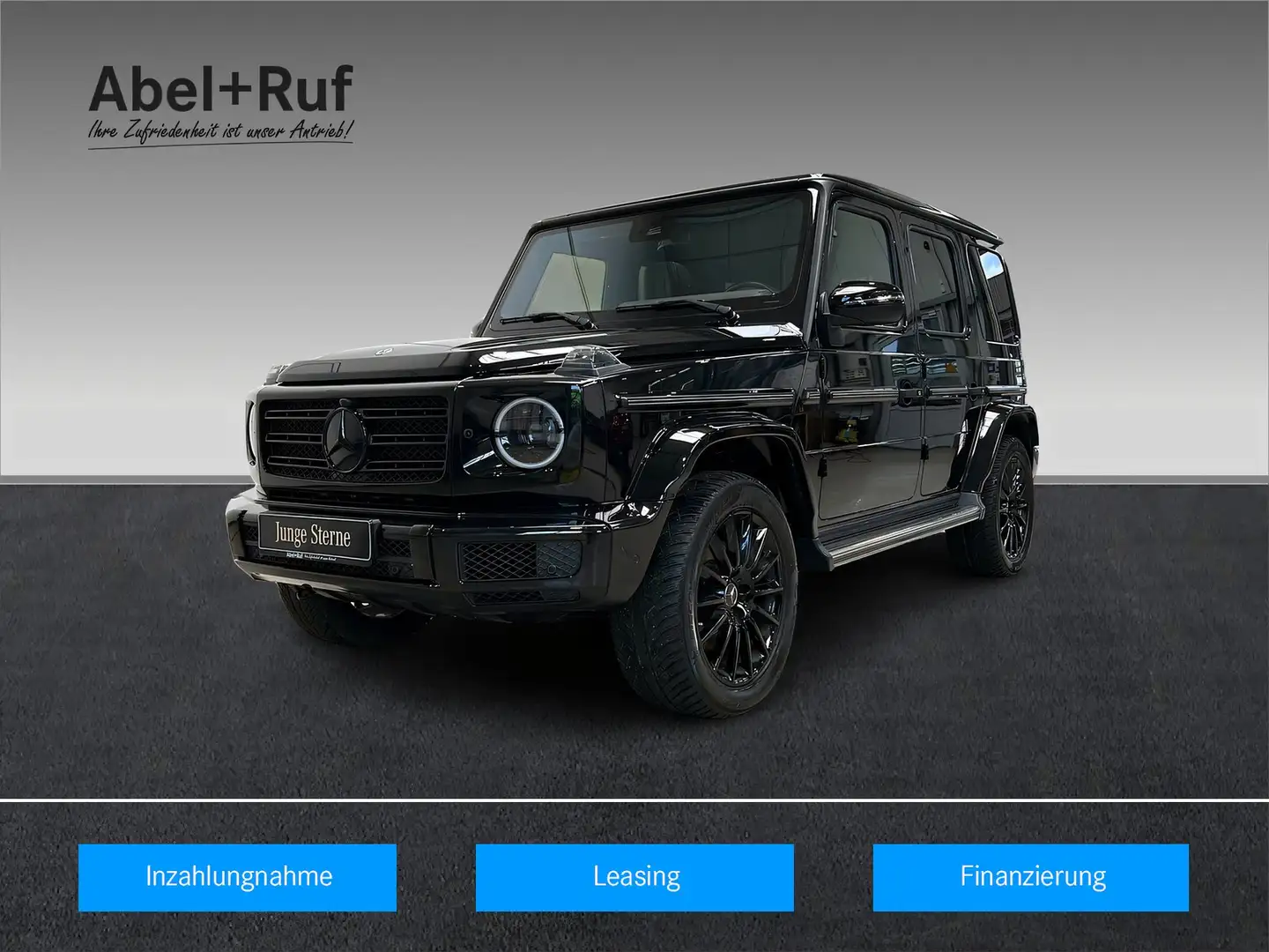Mercedes-Benz G 400 d AMG+MULTI+NIGHT+GUARD360°+Kam+Burme+StHz Zwart - 1