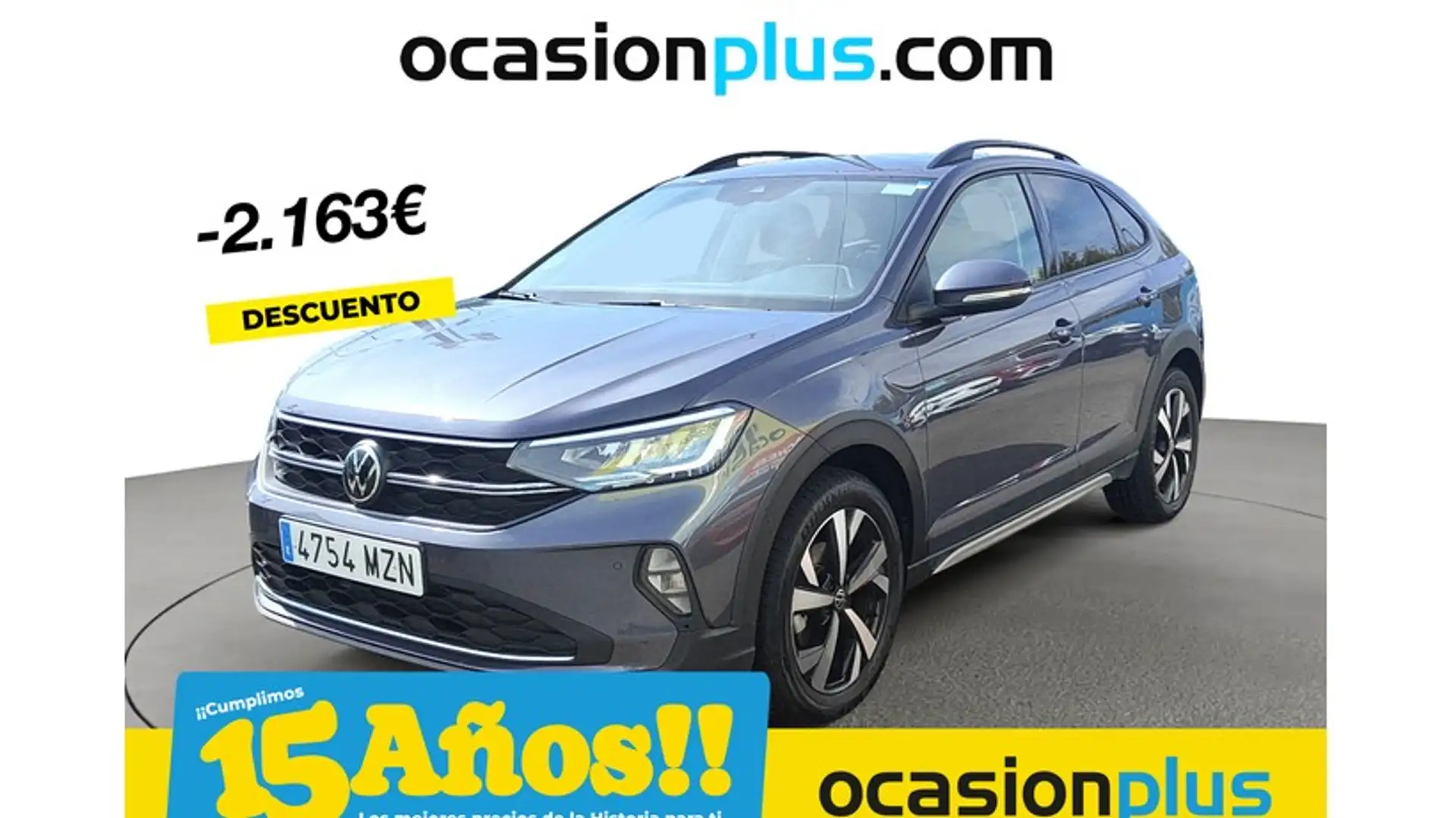 Volkswagen Taigo 1.0 TSI Más DSG 85kW Gris - 1