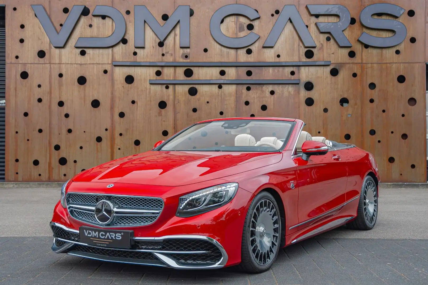 Mercedes-Benz S 650 Maybach Cabriolet  *1 OF 300*VOLL*MASSAGE* Roşu - 1