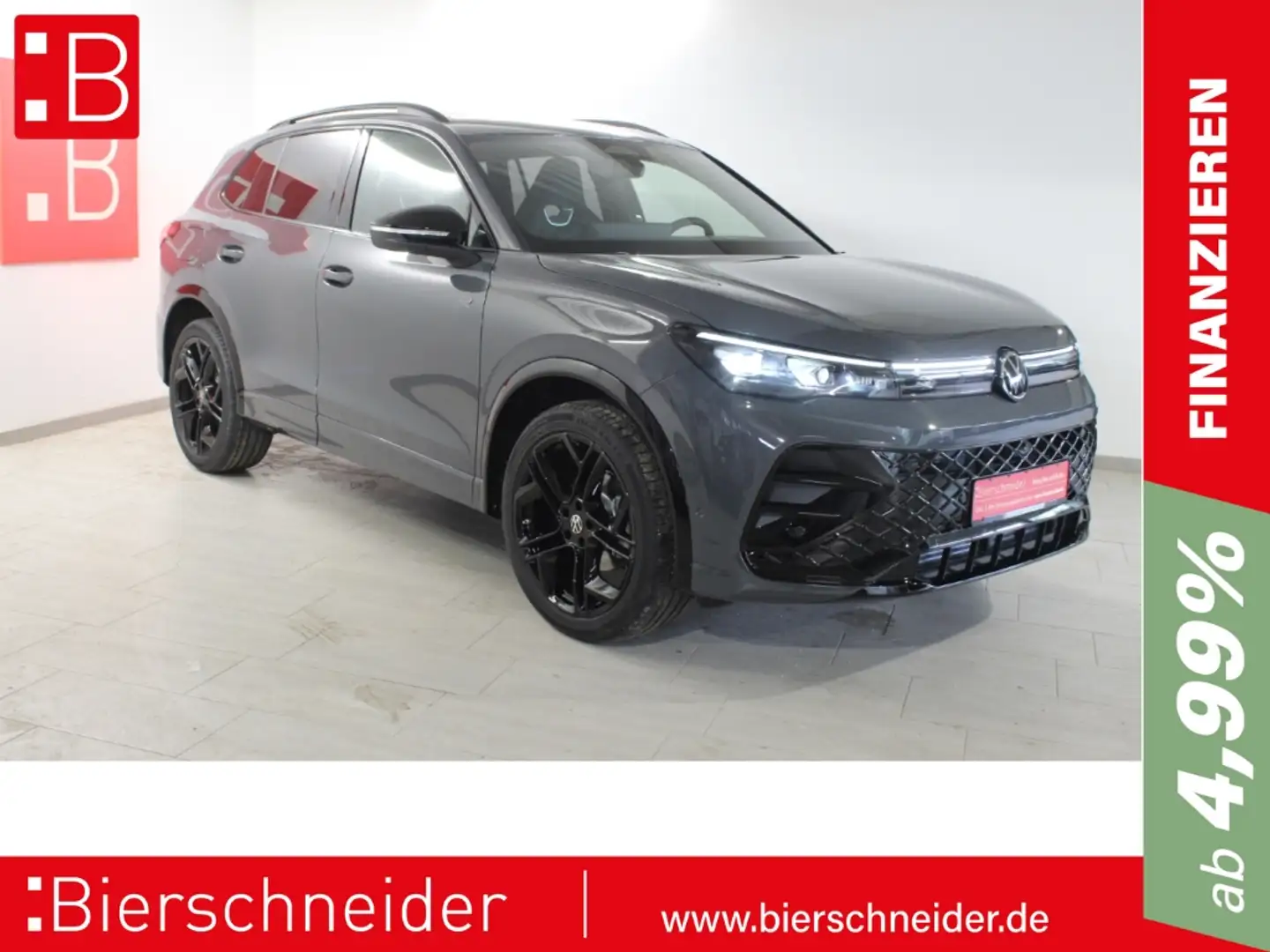 Volkswagen Tiguan 1.5 eTSI DSG 2x R-Line Black Style 20 AHK PANO H/K Grau - 1