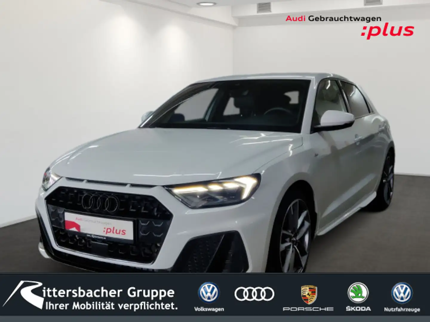Audi A1 30 TFSI s-line LED Privacy OptikPak White - 1