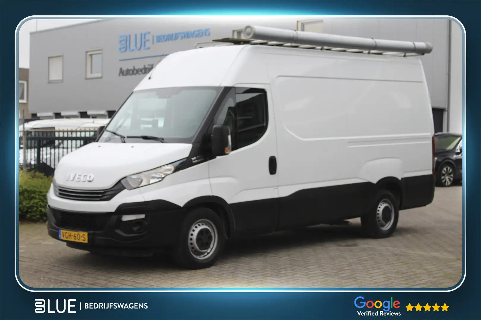 Iveco Daily 35S16V L2H2 Euro6 Himatic Automaat ✓3-zits ✓imperi Wit - 1