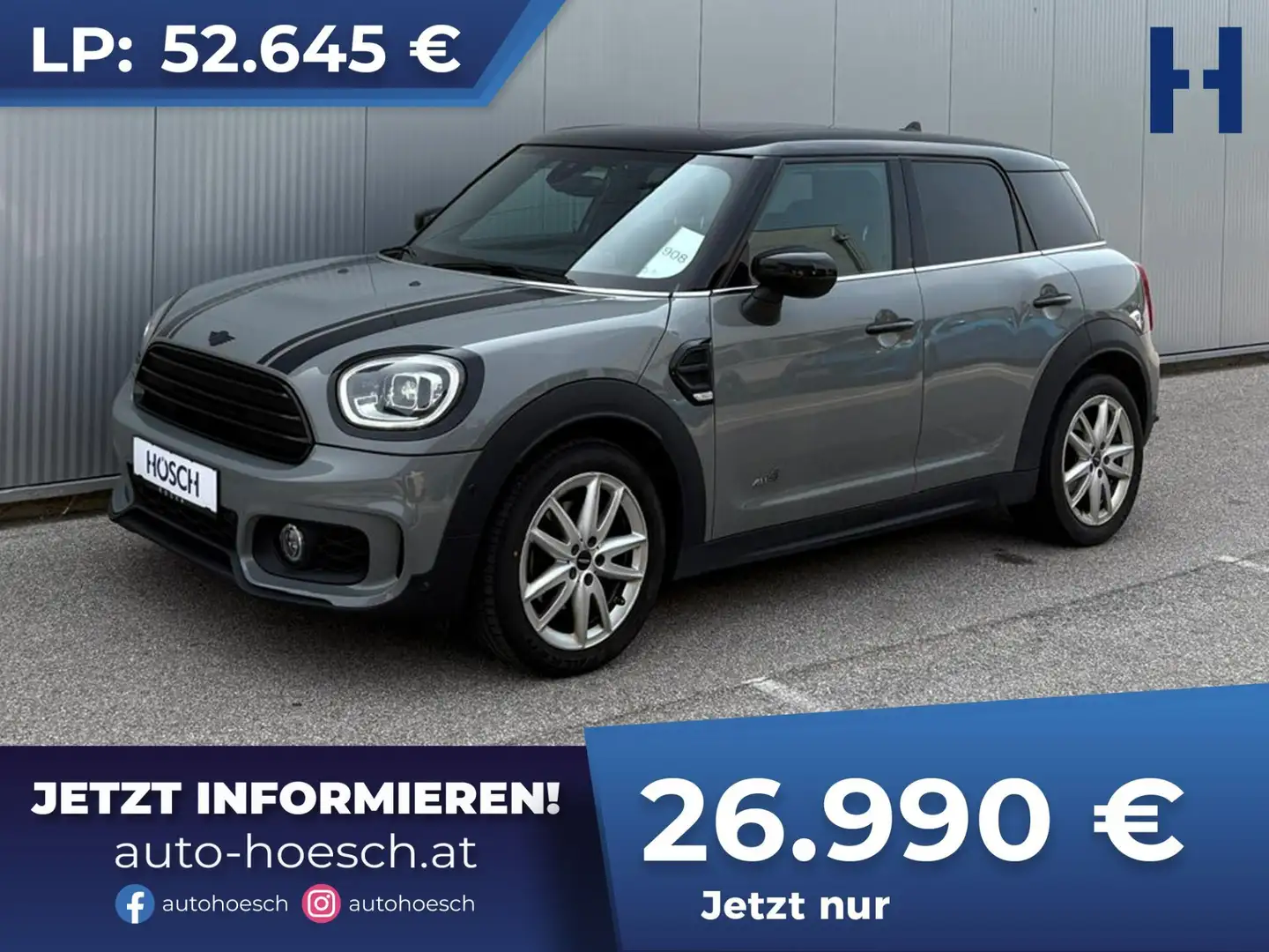 MINI Cooper D Countryman ALL 4 JWC PANO HEADUP BI-LED R-KAM++ Grau - 1