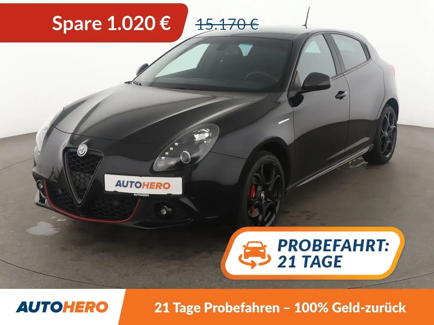 Alfa Romeo Giulietta 1.4 Turbo Sport*NAVI*TEMPO*PDC*SHZ* Schwarz - 1