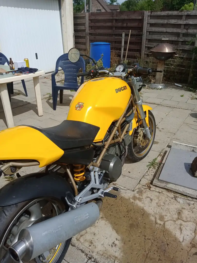 Ducati Monster 750 žuta - 1