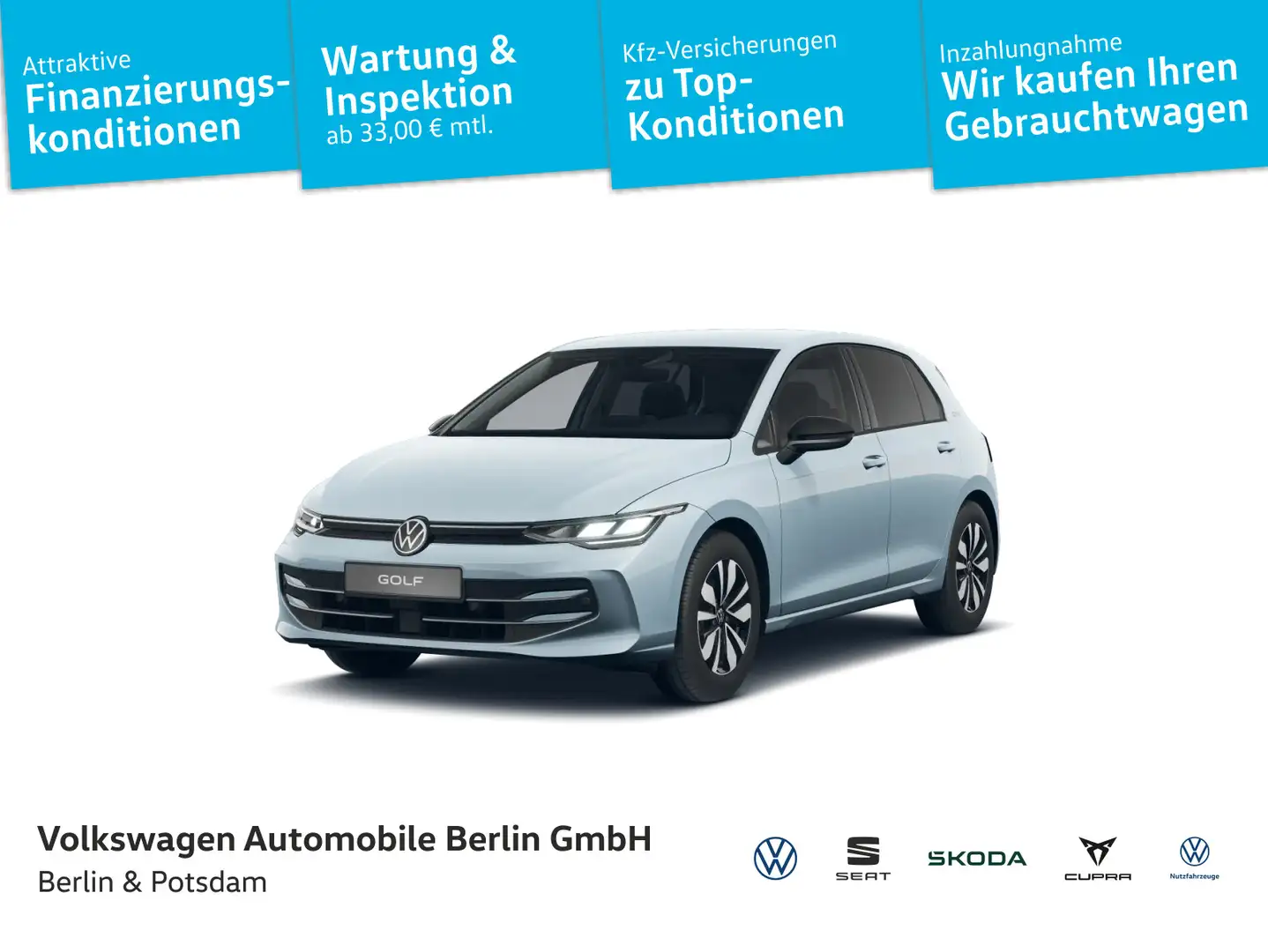 Volkswagen Golf VIII 1.5 eTSI Goal Blau - 1