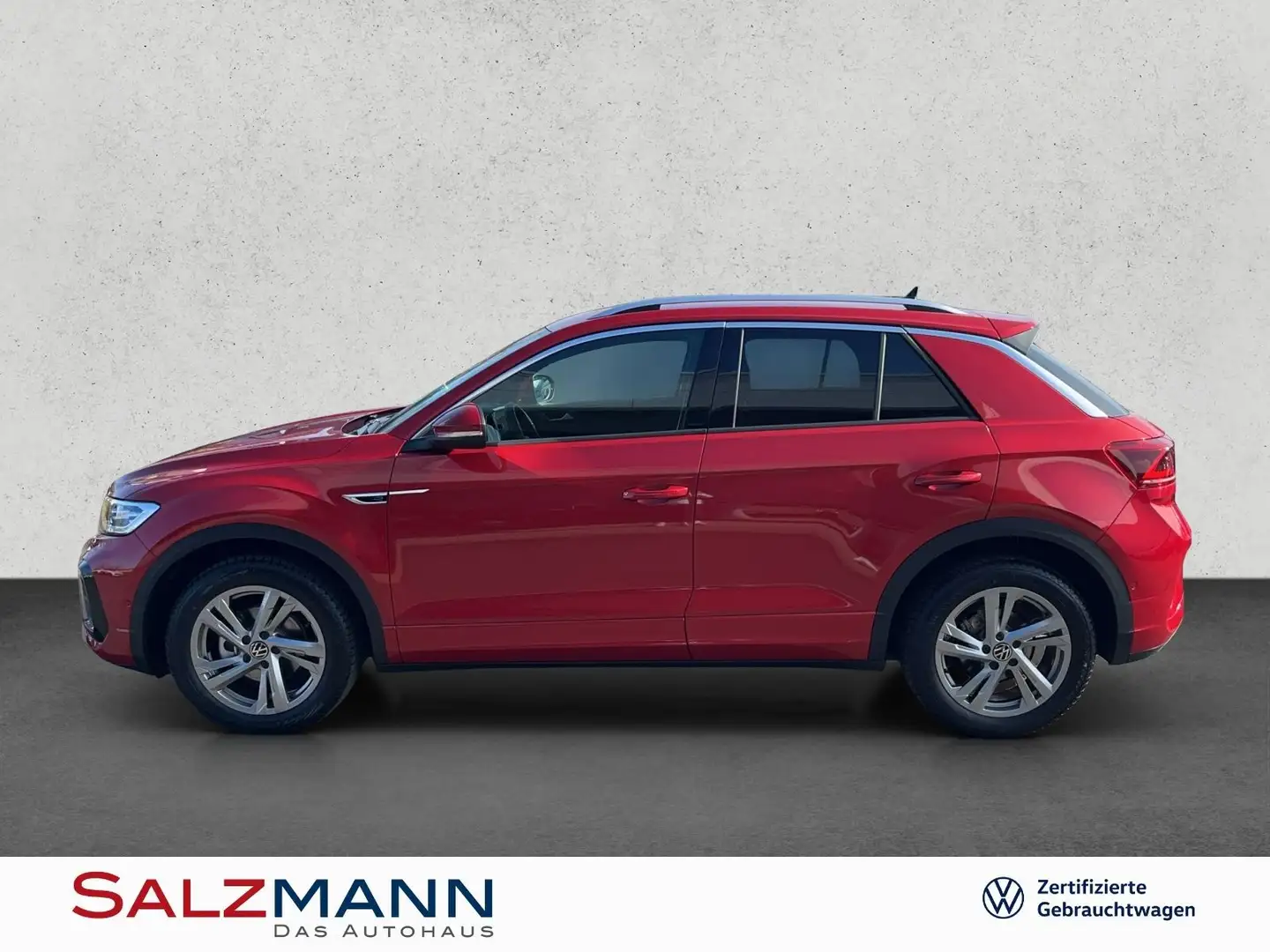 Volkswagen T-Roc 1.5 TSI R-Line, Navi, Kamera, LED Matrix K Rood - 2