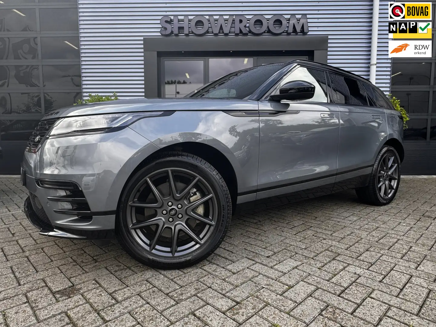 Land Rover Range Rover Velar 2.0 P400e AWD Dynamic SE PHEV Stuur en Stoelverwam Grijs - 1