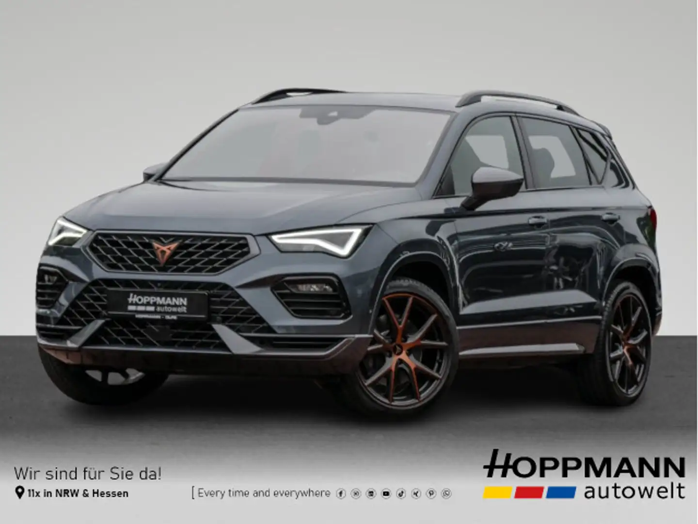 CUPRA Ateca 2.0 TSI 4Drive OPF ACC AHK LED NAVI Grau - 1