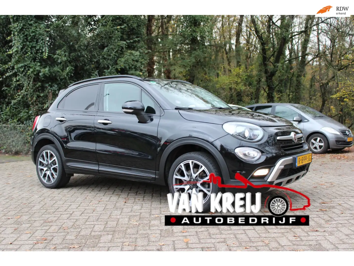 Fiat 500X Cross 1.4 Turbo MultiAir Cross, Trekhaak, Carplay, Nero - 1