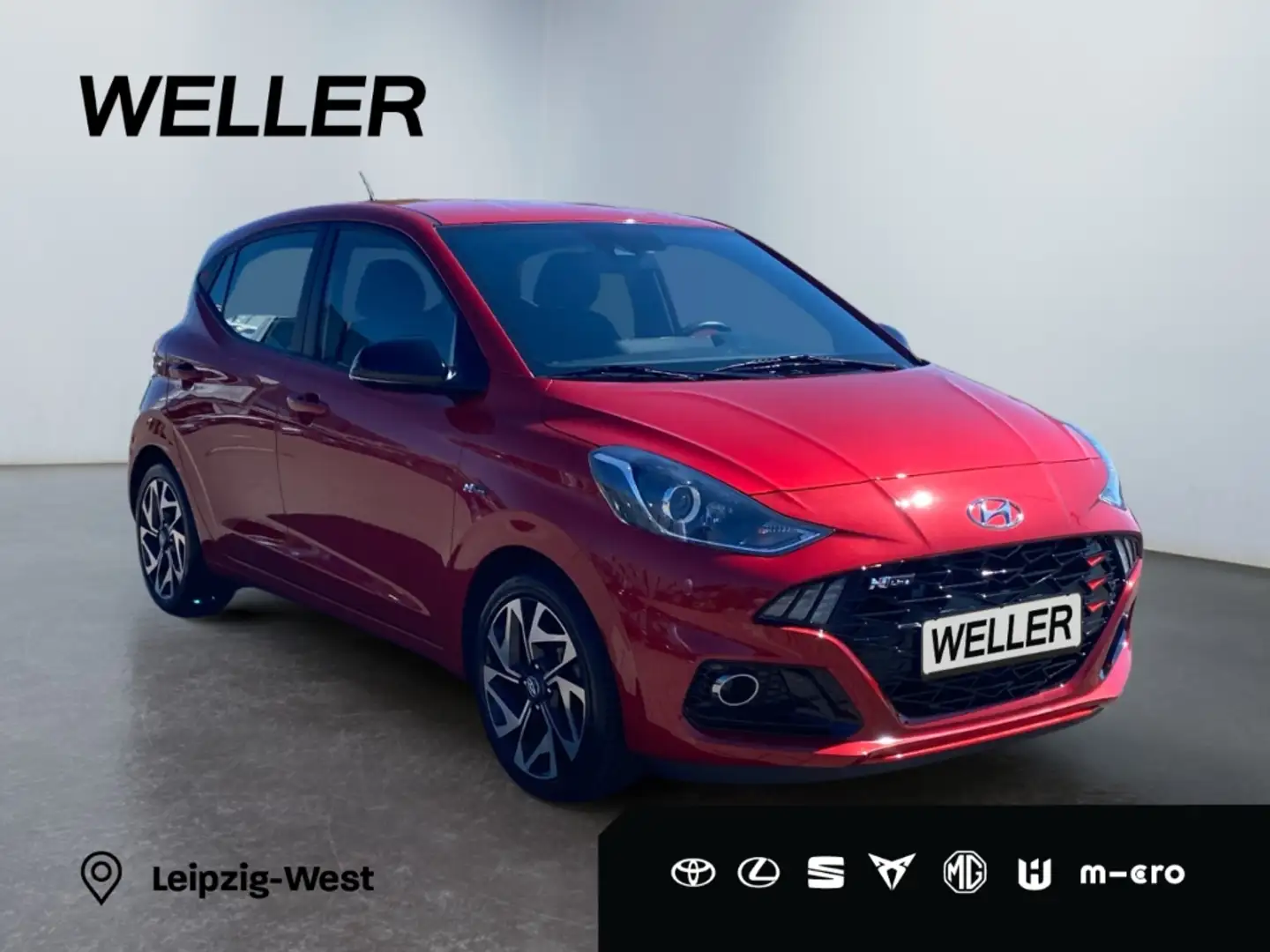 Hyundai i10 1.0 T-GDI N-Line *RCam*Navi*SHZ*CarPlay*PDC* Rot - 2