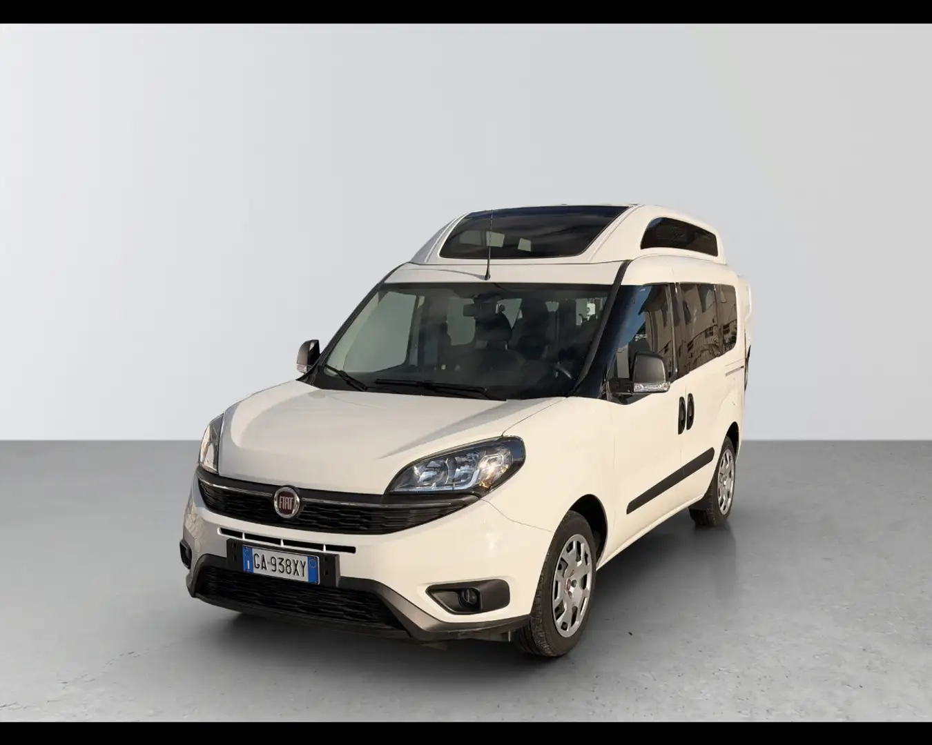 Fiat Doblo cargo 1.6 mjt 120cv CH1 TRASPORTO DISABILI Bianco - 2