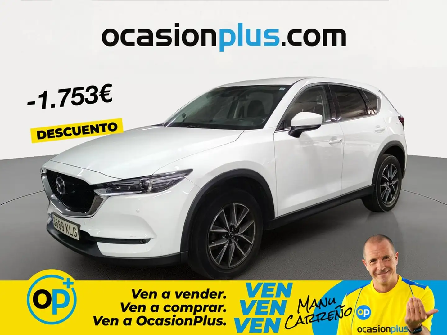 Mazda CX-5 2.0 Zenith 2WD 121kW Blanco - 1