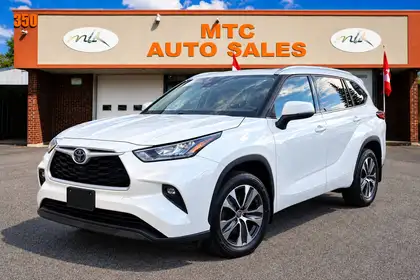 White 2020 Toyota Highlander SUV / Crossover All-Wheel Drive 8-Speed Automatic