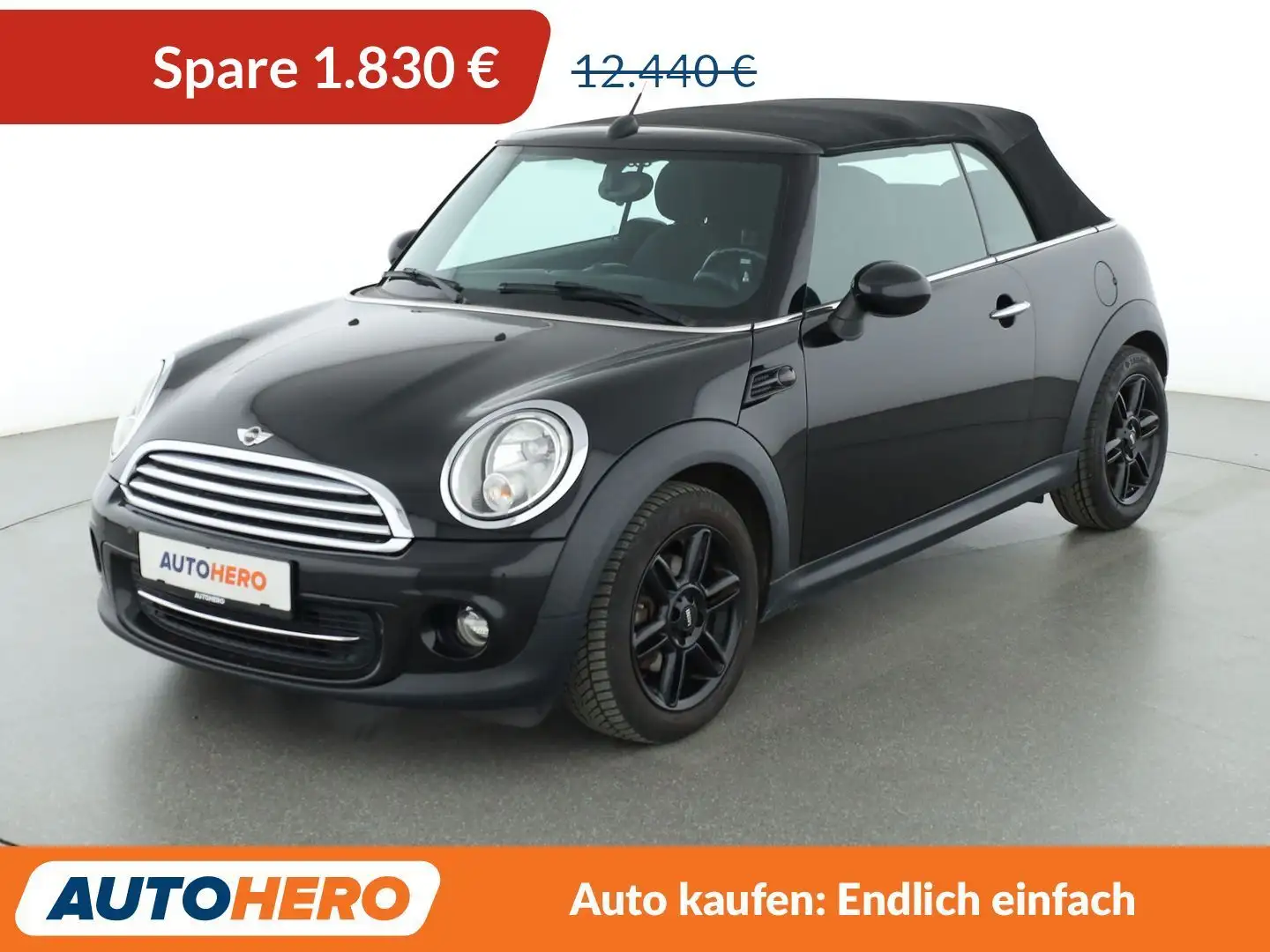 MINI Cooper Cabrio Cooper *NAVI*TEMPO*PDC*KLIMA* Schwarz - 1