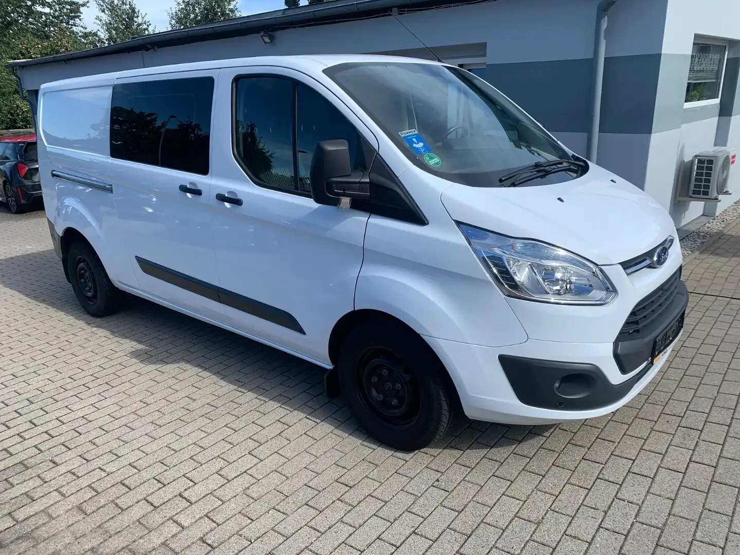 Ford Transit Custom Mixto 2,2 TDCi L2 Klima Temp. PDC Weiß - 1