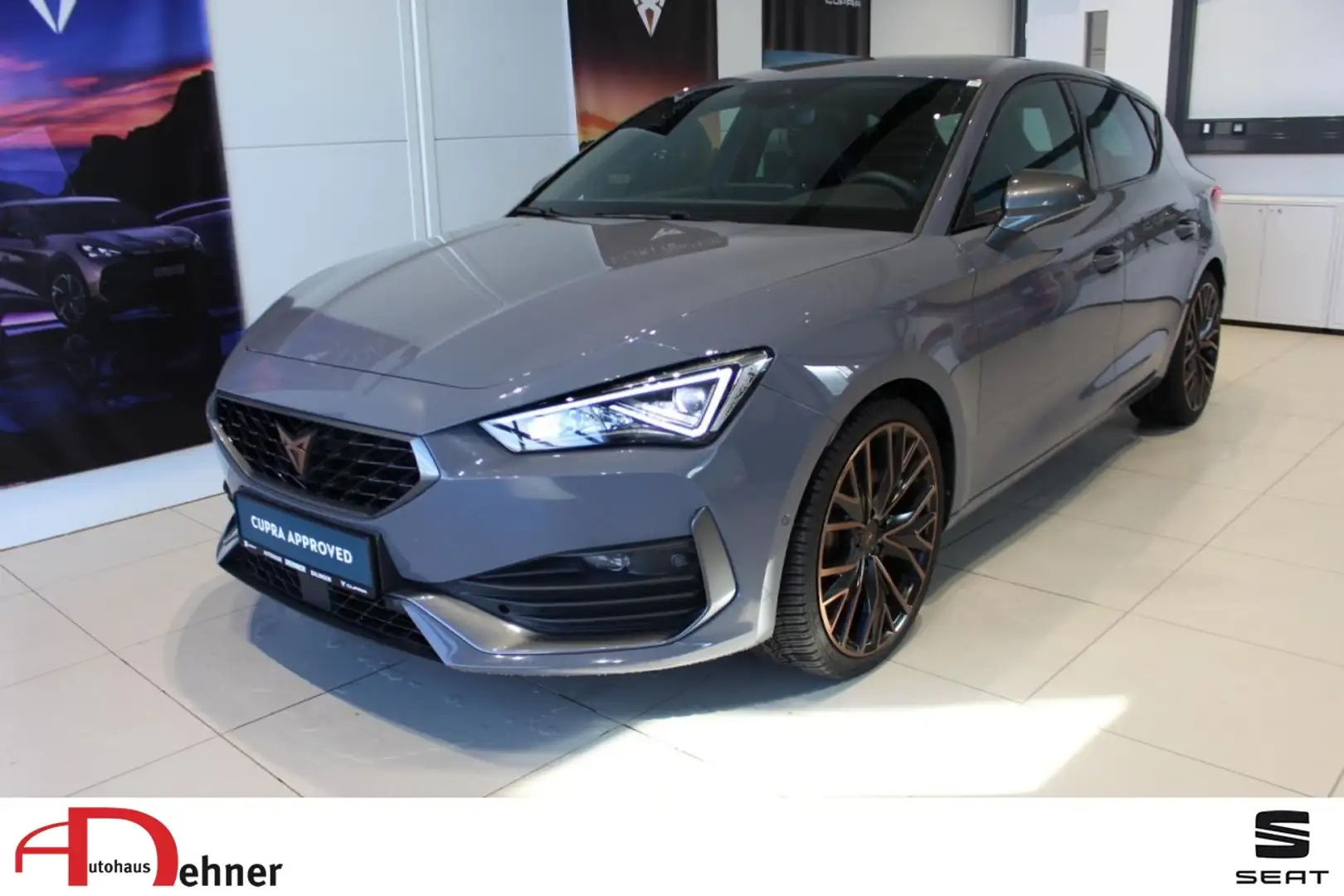 CUPRA Leon VZ 2.0 TSI DSG 4JGAR+COPPER FELGEN+RKAM Klima Grau - 1
