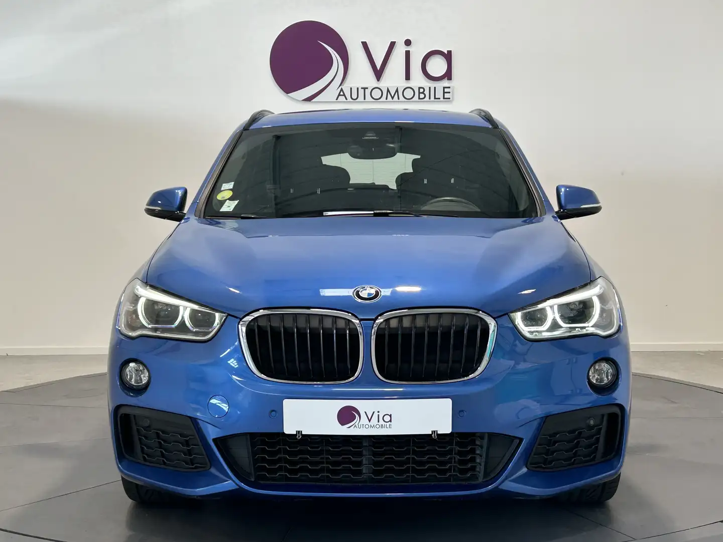 BMW X1 sDrive 18d 150 ch M Sport Bleu - 2