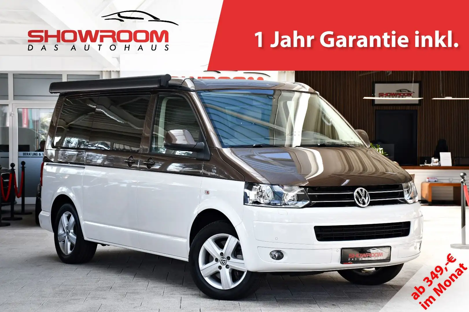 Volkswagen T5 California T5 orig. California Comfortline Europe Wohnmobil Hnědá - 1