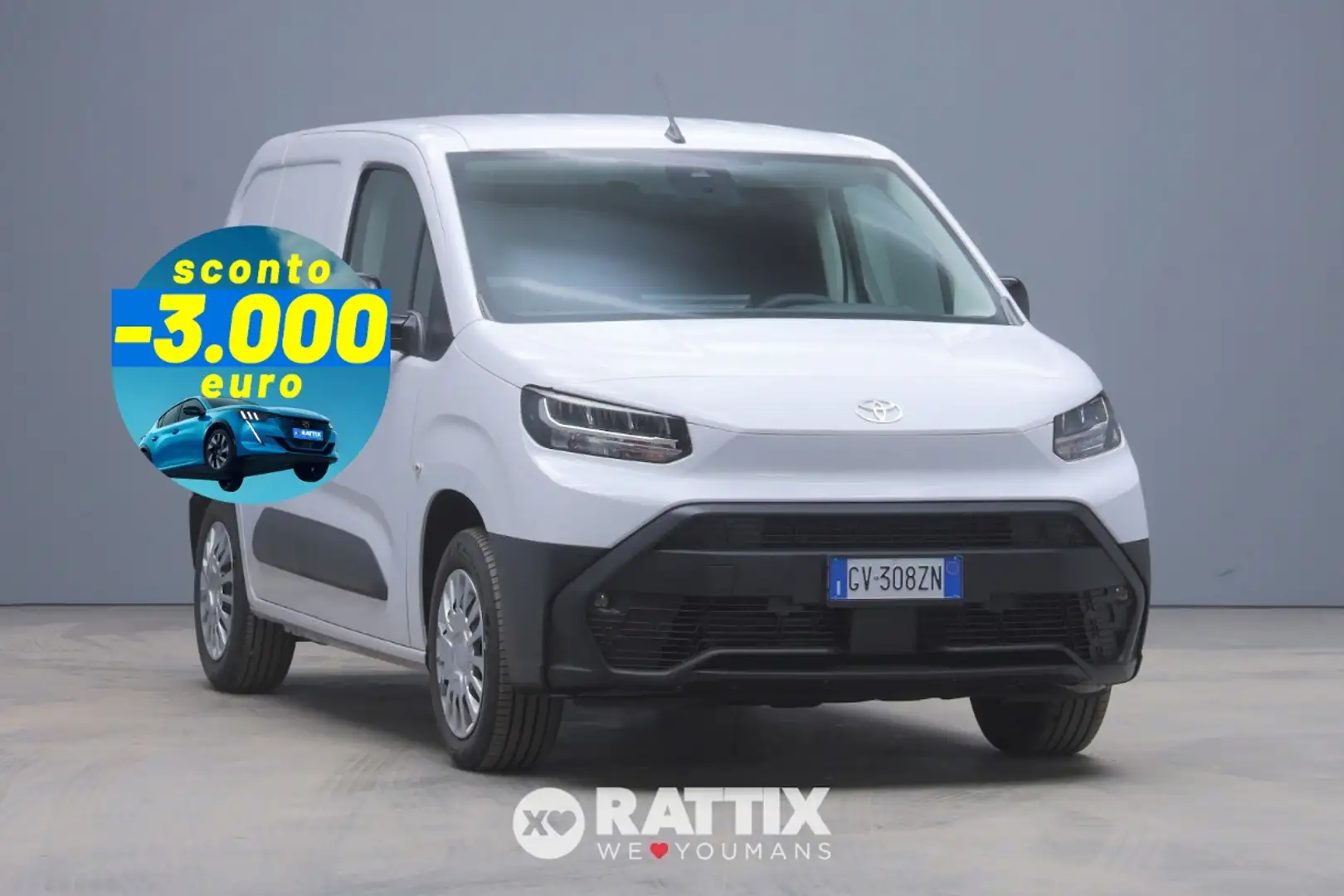 Toyota Proace City 1.5D 100CV Comfort IVA ESCLUSA Bianco - 1