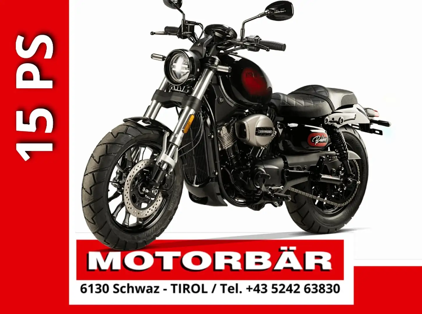 Hyosung Aquila 125 S Schwarz - 1