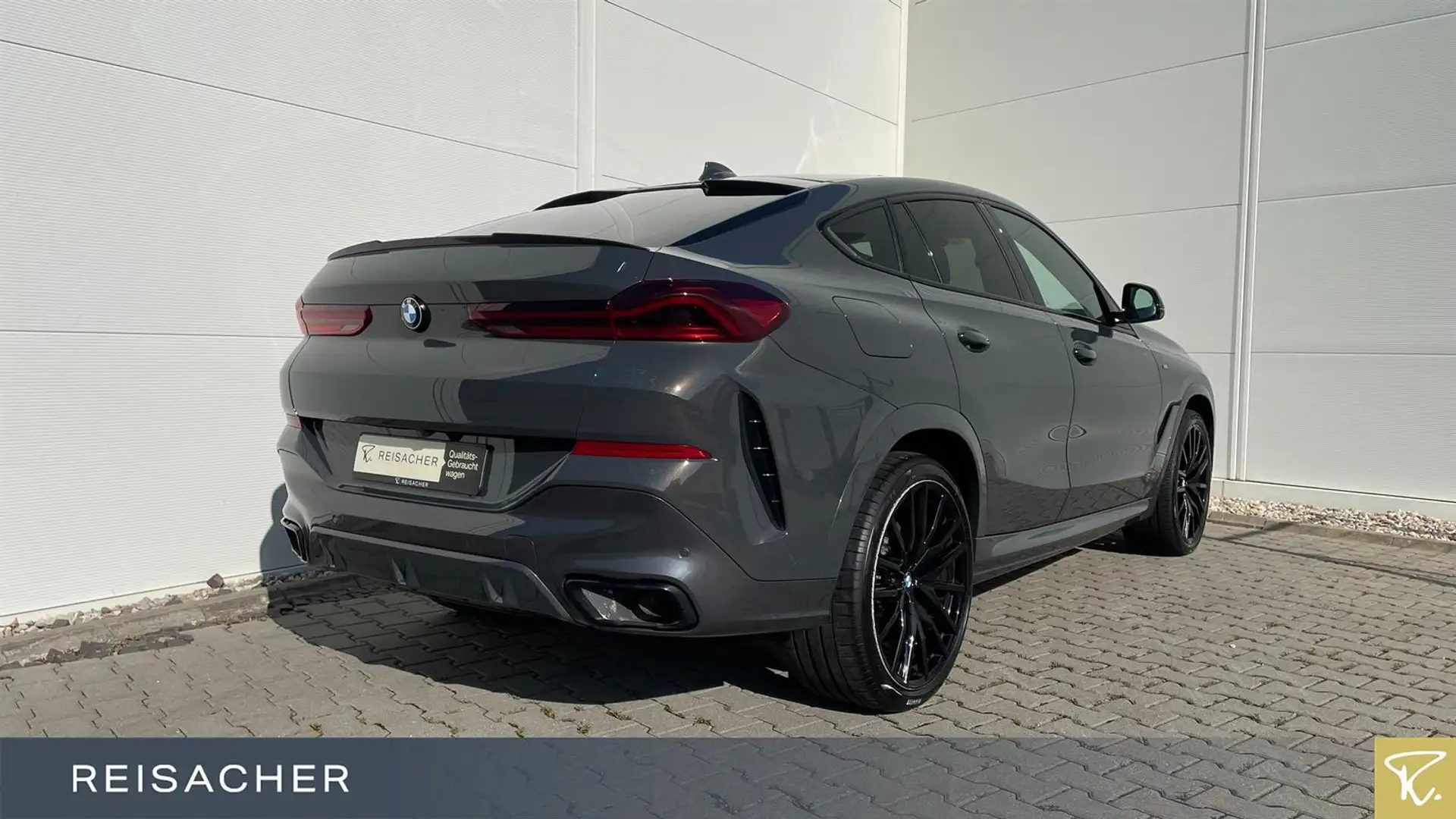 BMW X6 xDrive40d M Sport,DAPro.HuD,Laser,Sthz.Pano Grau - 2