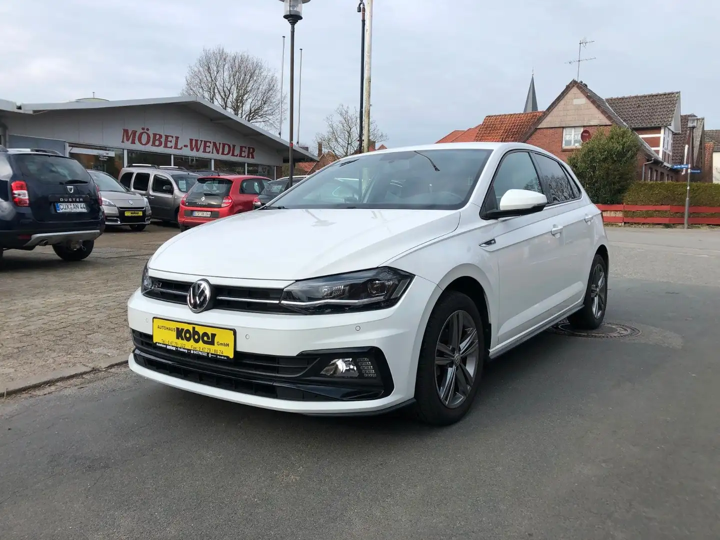 Volkswagen Polo VI 1,0 BlueMotion R-Line Wit - 1