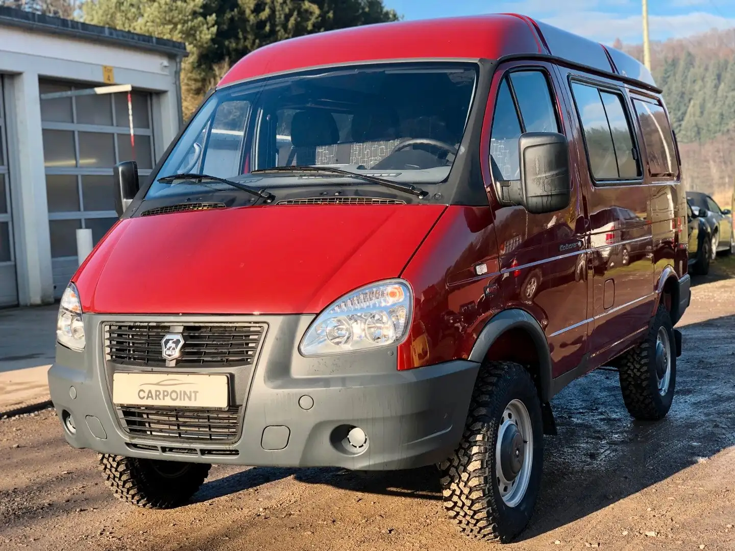 Drugi Ostali GAZ Sobol 2.7 Benzin 4x4 7-Sitzer TÜV/AU Neu crvena - 1