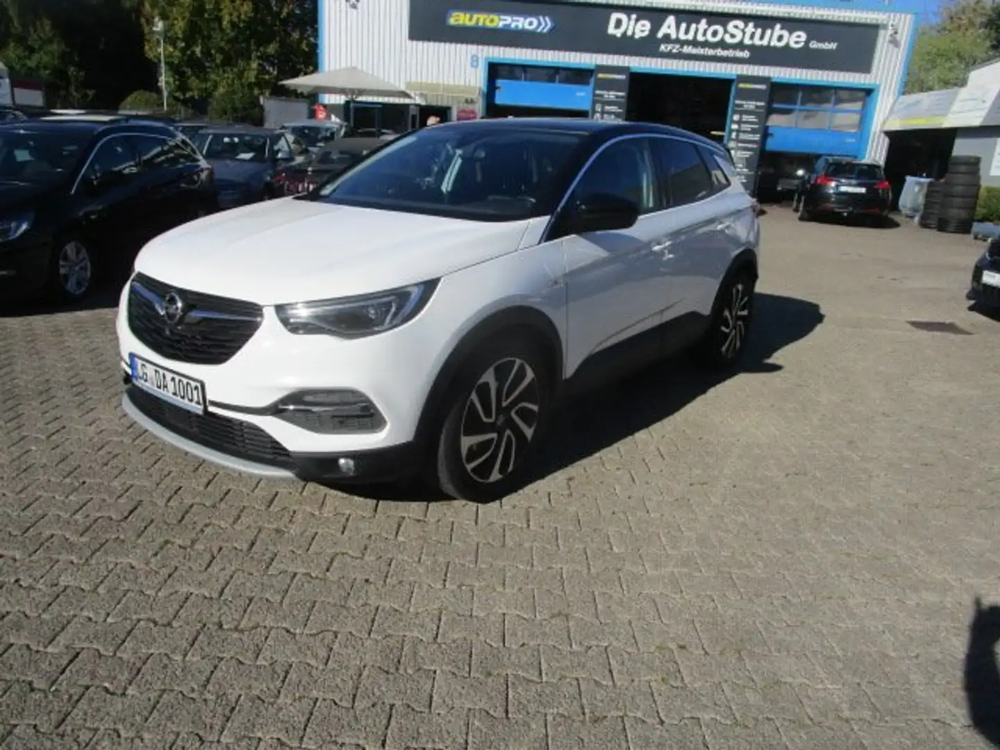 Opel Grandland X Ultimate-Pano-Kamera-Leder-Xenon-LED-Sound Denon!! Weiß - 2