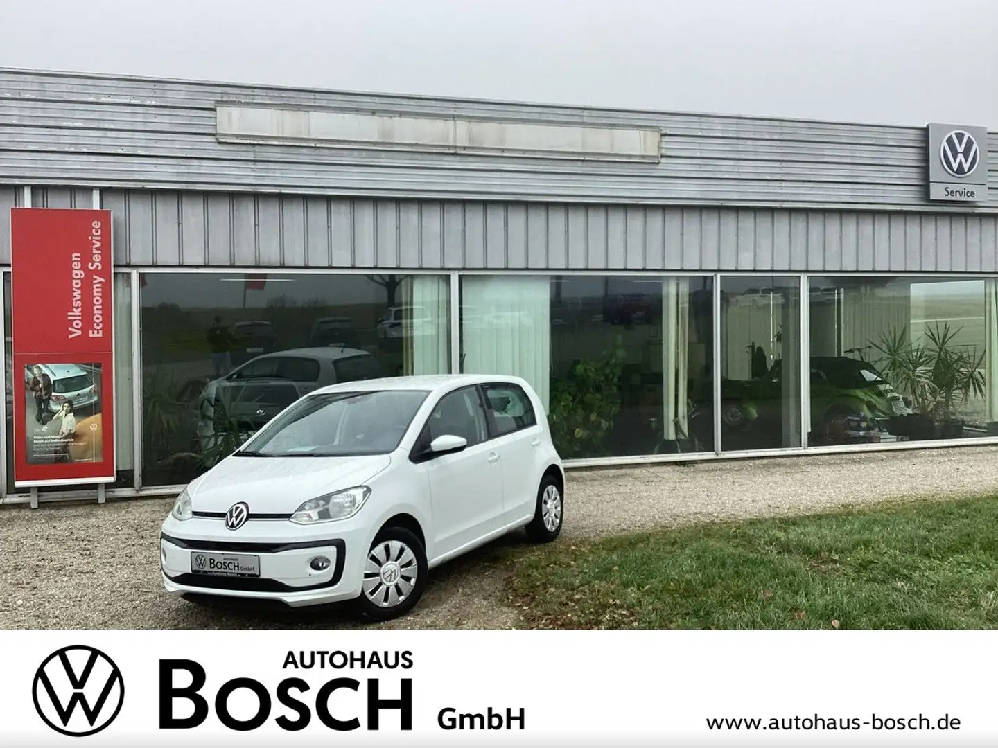 Volkswagen up! 1.0 move 4trg SHZ Maps + More Bluetooth Klima Weiß - 1
