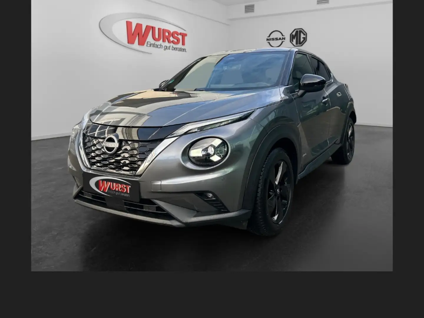 Nissan Juke Hybrid N-Connecta 1.6 HYBRID 143PS Winter-Paket Rü Grau - 1