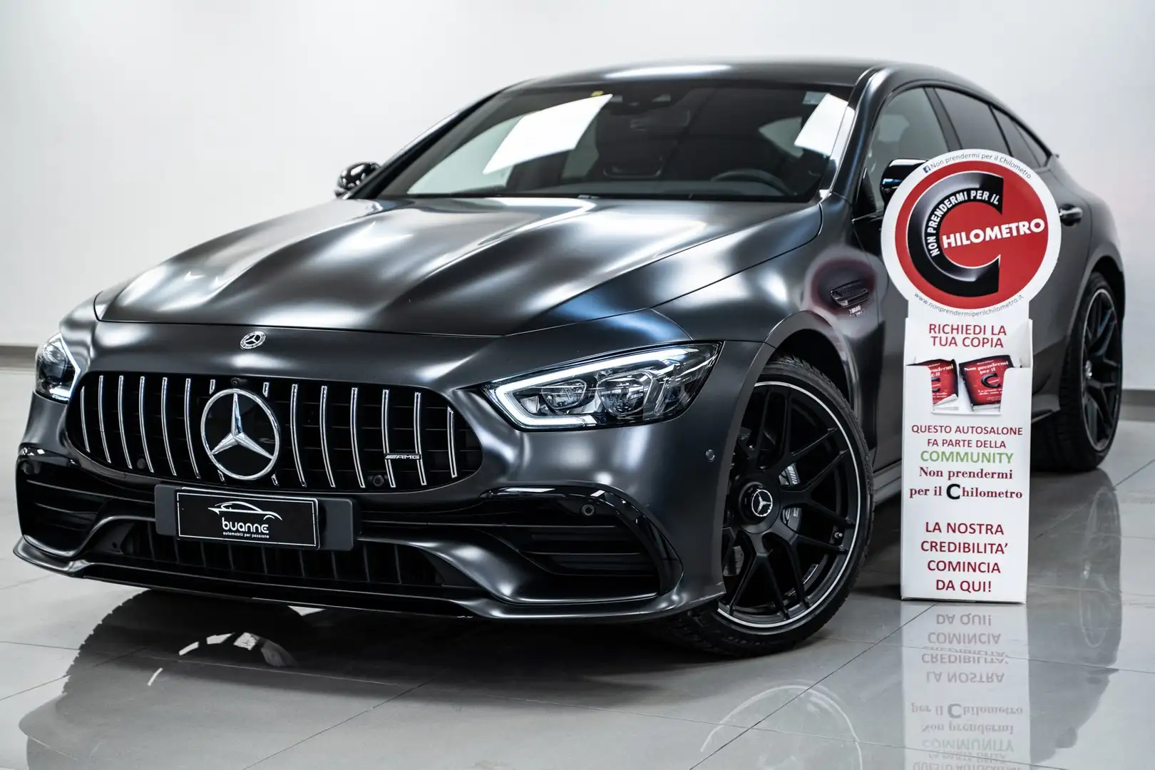 Mercedes-Benz AMG GT 43 AMG COUPE EQ-BOOST MHEV PREMIUM SPECIAL PAINT Zwart - 1