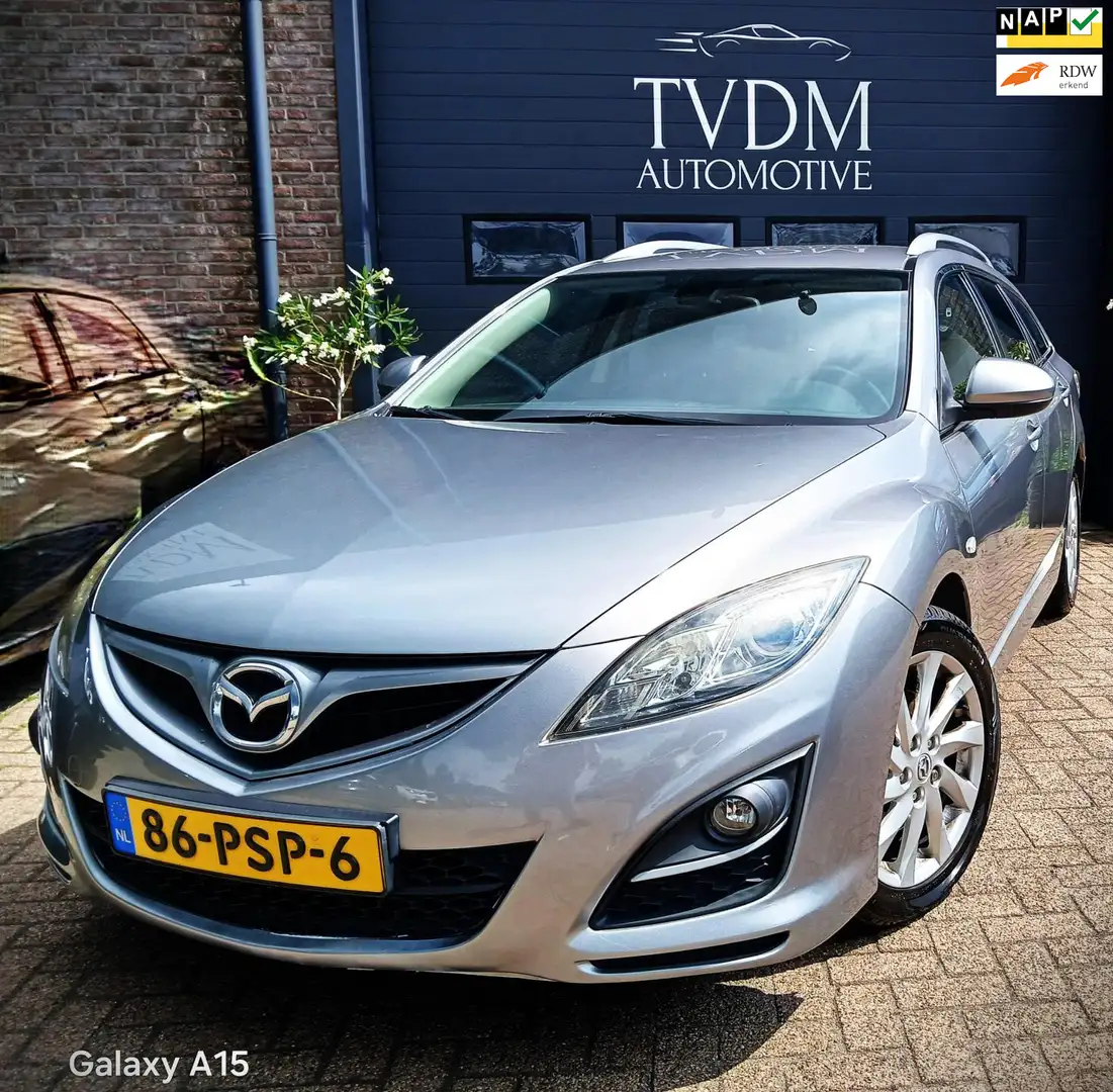 Mazda 6 Sportbreak 2.0 GT-M Line|NAVI|TREKHAAK|LEDER|CLIMA Grijs - 1