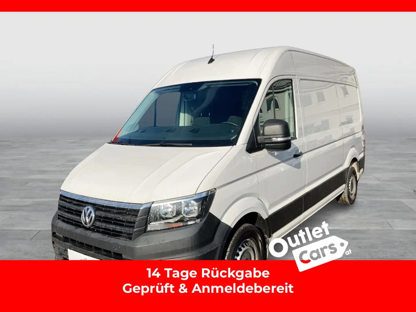 Volkswagen Crafter 35 2.0 TDI Kasten mittellang Hochdach Weiß - 1