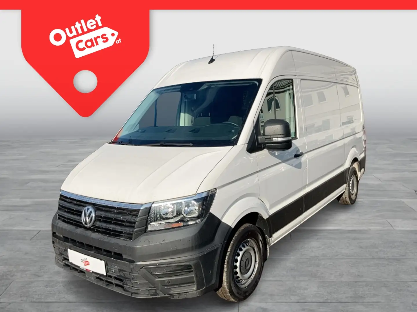 Volkswagen Crafter 35 2.0 TDI Kasten mittellang Hochdach Weiß - 1