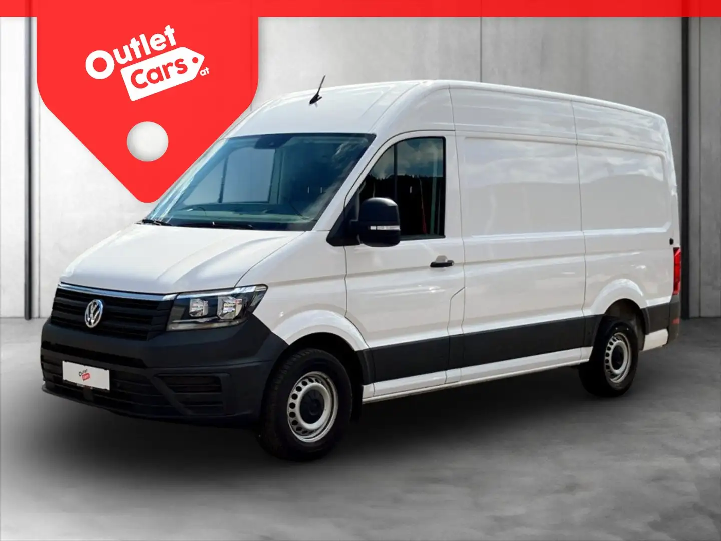 Volkswagen Crafter 35 2.0 TDI Kasten mittellang Hochdach Weiß - 1