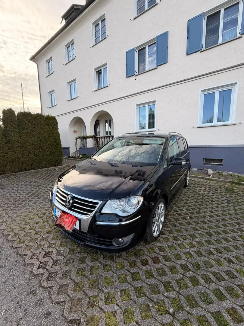 Volkswagen Touran Highline 2,0 TDI DPF DSG Schwarz - 1