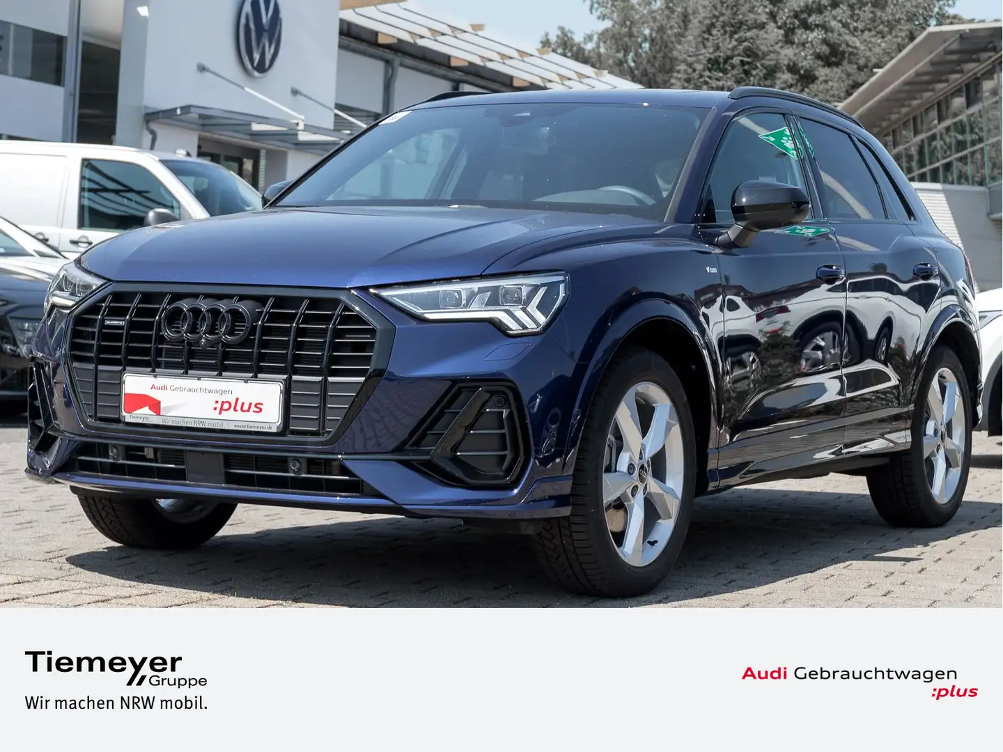 Audi Q3 45 TFSI Q 2x S LINE PANO LM20 SONOS STHZG Blau - 1