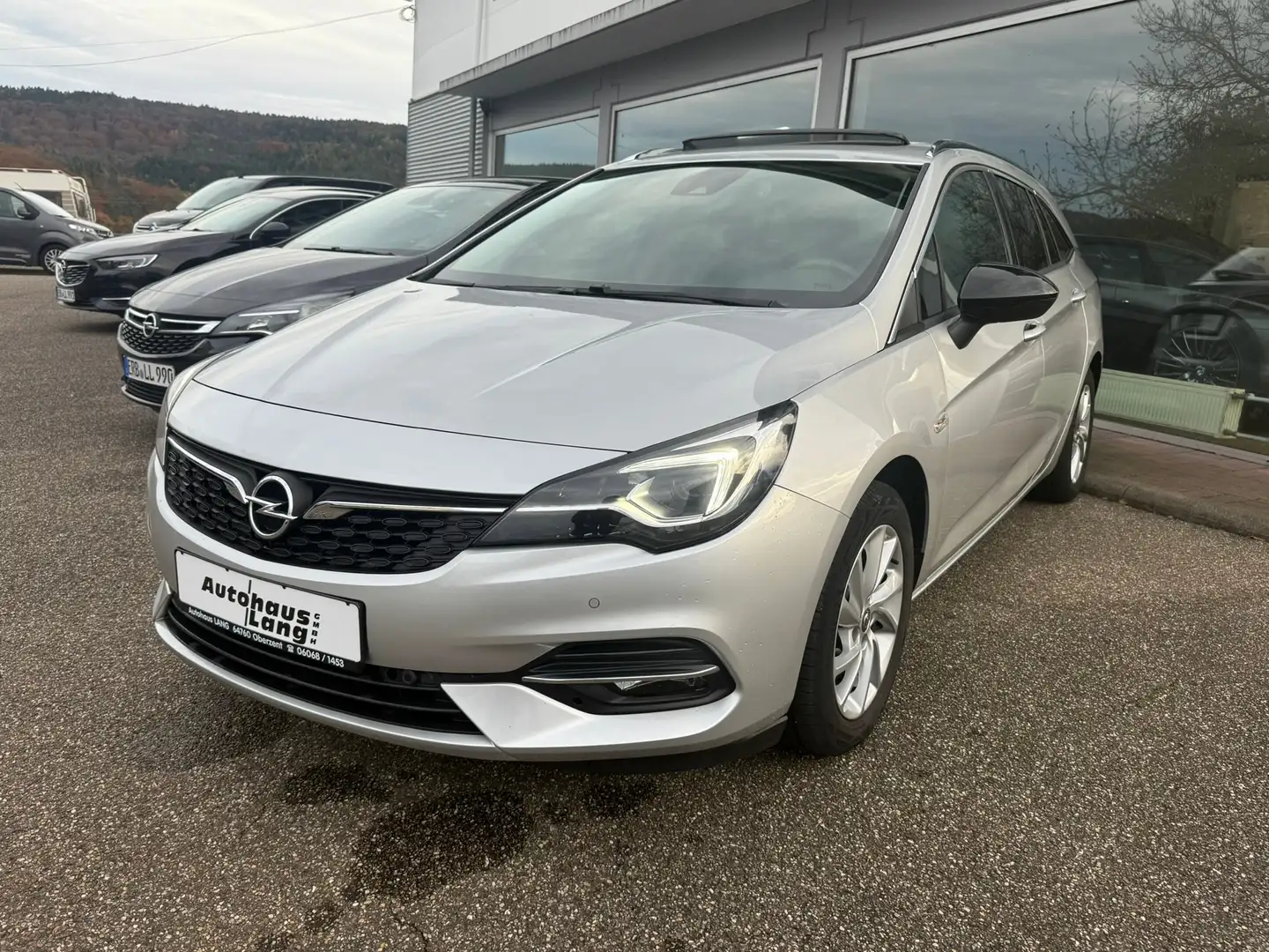 Opel Astra Business Elegance AHK iLux Keyless Schiebedach Silber - 1