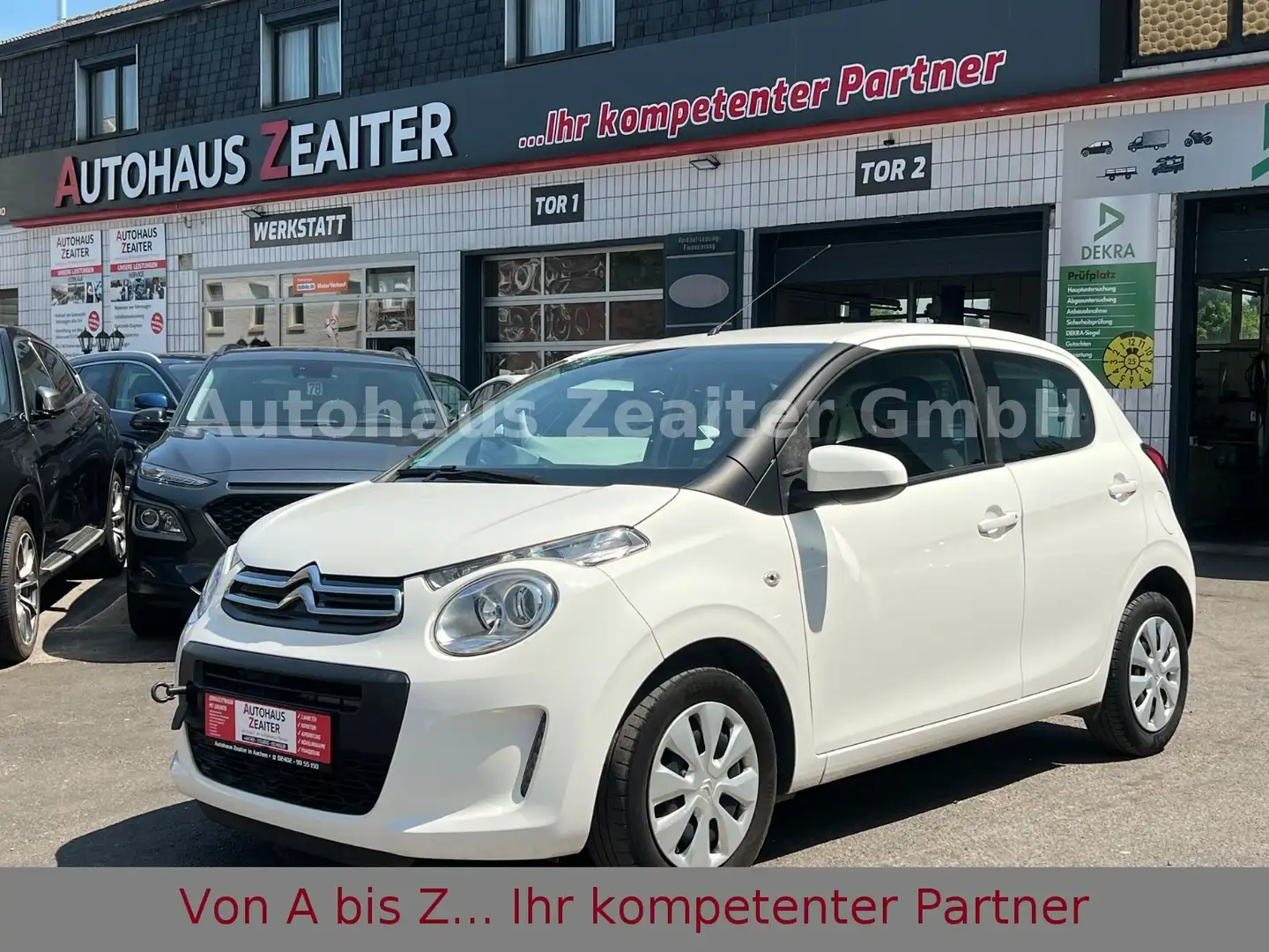 Citroen C1 Feel*Unfallschaden* Wit - 1