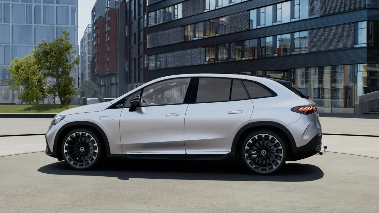Mercedes-Benz EQE SUV 350+ AMG Line Night Vielspeiche Pano AIR, миниатюра 6