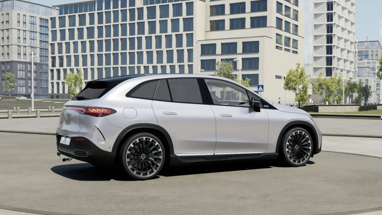 Mercedes-Benz EQE SUV 350+ AMG Line Night Vielspeiche Pano AIR, миниатюра 4