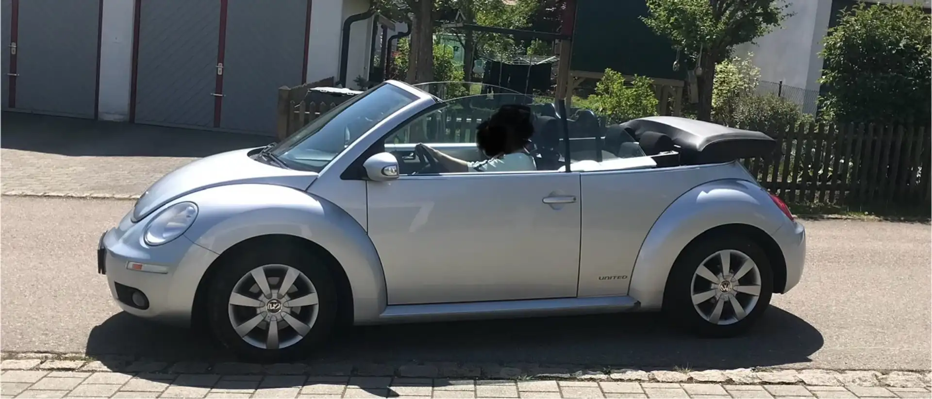 Volkswagen New Beetle New Beetle Cabriolet 1.6 United Silber - 1