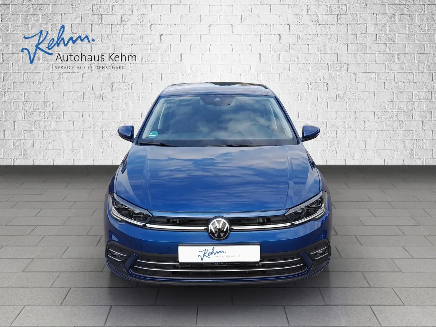 Volkswagen Polo Style 1,0TSI MATRIX|NAVI|ACC|SHZ|TEL. Blau - 2